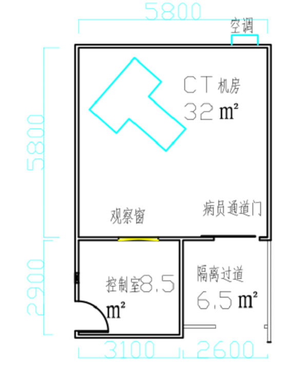 CT防护工程、CT射线防护工程